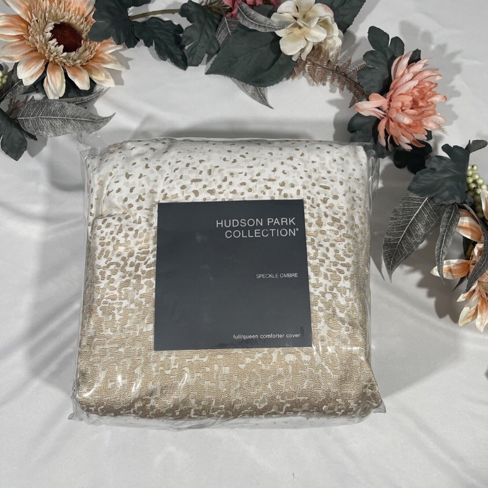 NIB $400 [ Full / Queen ] Duvet Cover for Hudson Park Speckle Ombre‎
